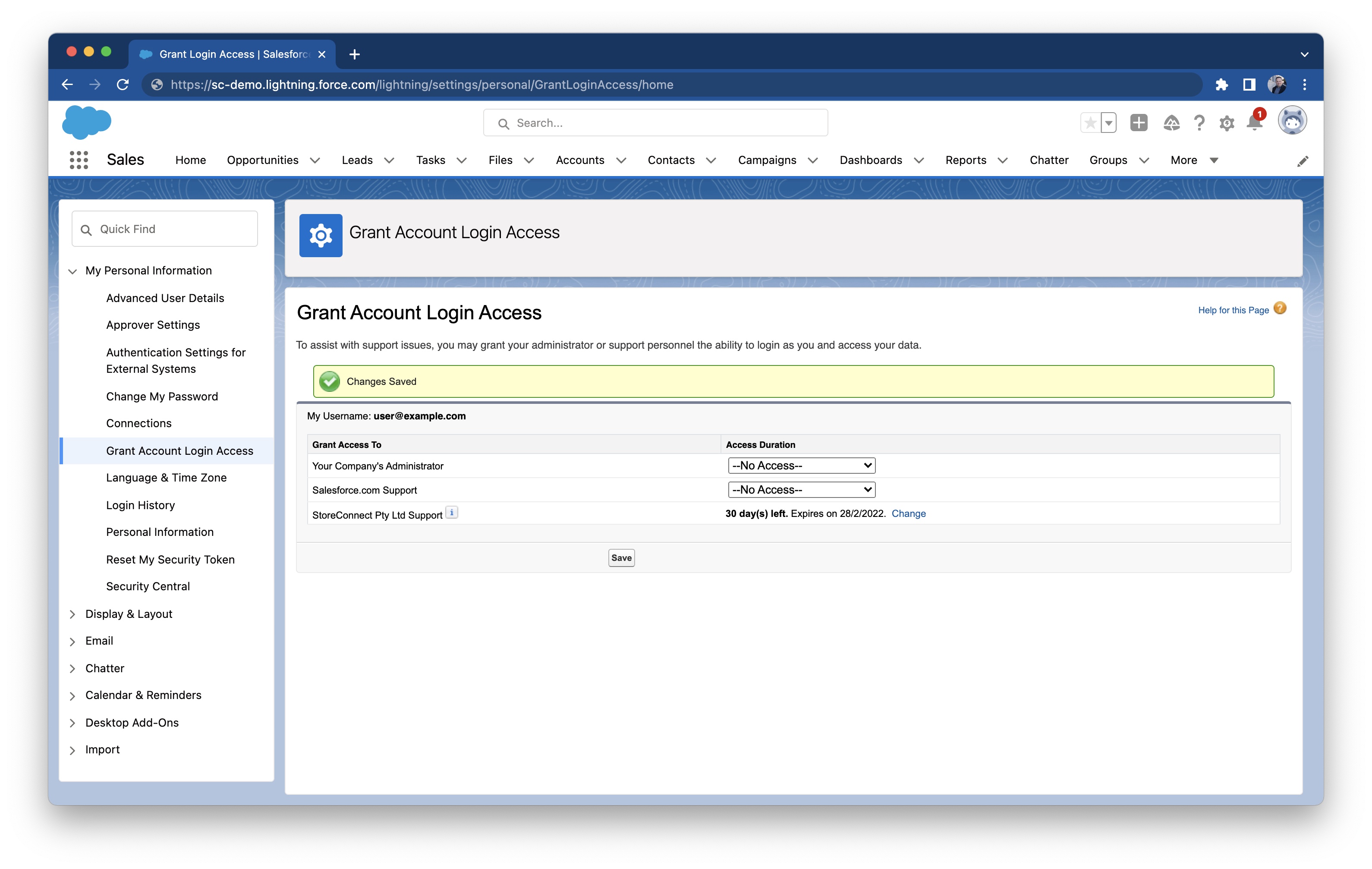 granting-support-access-to-your-salesforce-org-storeconnect