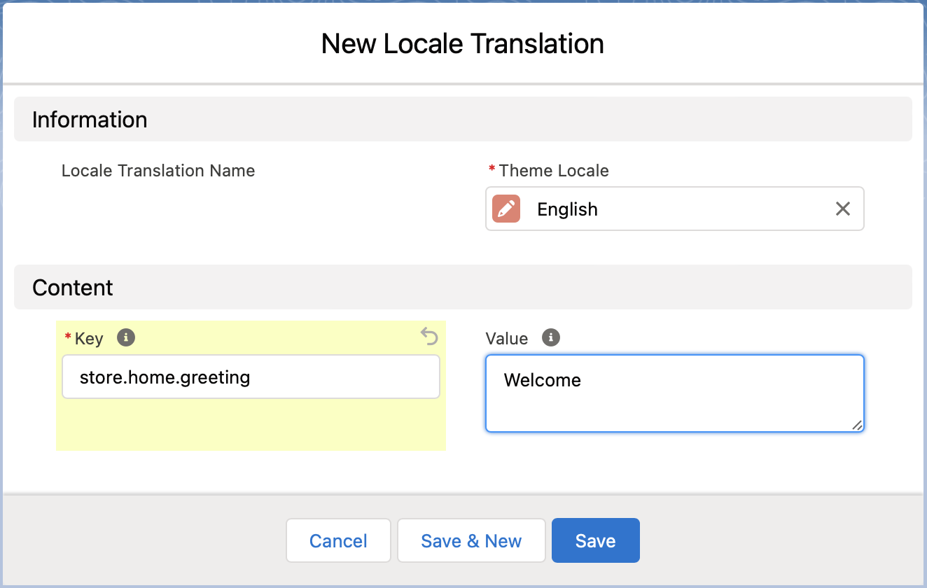 New locale translation example